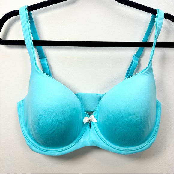Victoria's Secret Body By Victoria Lined Demi Bra, Turquoise 34DDD - Picture 1 of 7